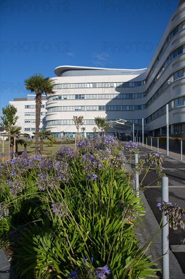 Lorient, Rue Louis Guiguen, hôpital du Scorff