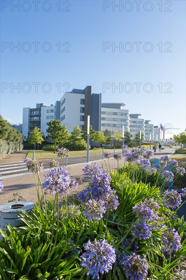 Lorient, Rue Louis Guiguen, hôpital du Scorff