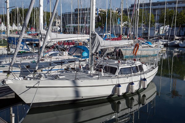 Lorient, port de plaisance pendant le Festival Interceltique