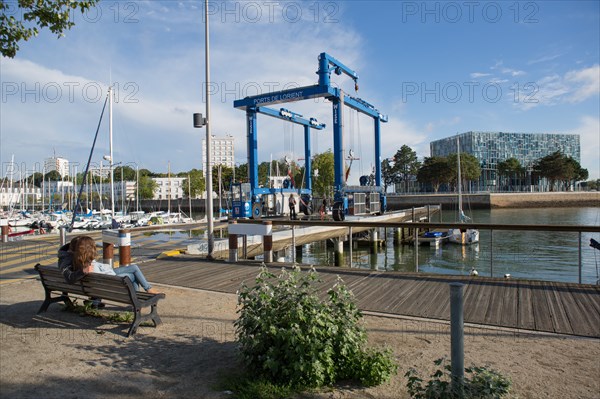 Lorient, port, bassin