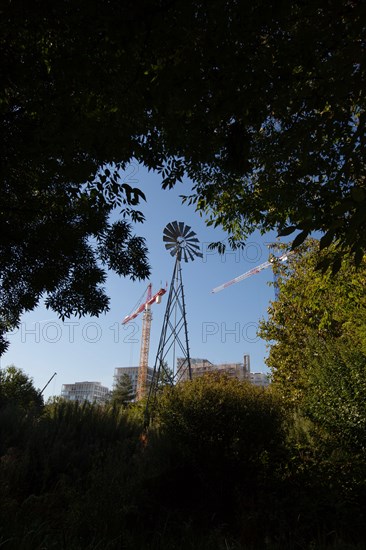 Paris, the new Batignolles neighborhood