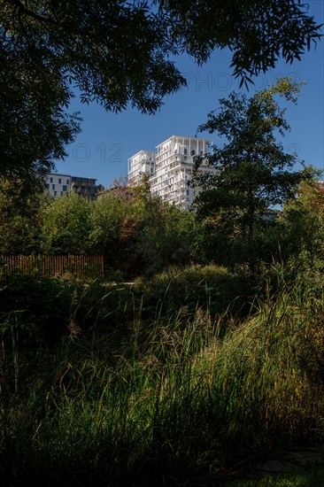 Paris, nouveau quartier des Batignolles