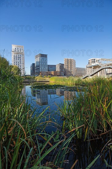 Paris, nouveau quartier des Batignolles