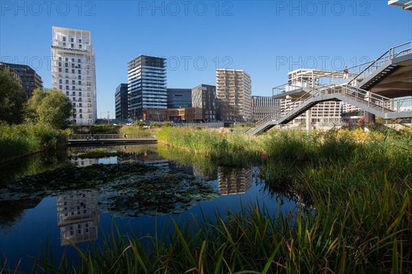 Paris, nouveau quartier des Batignolles