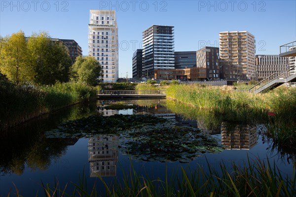 Paris, nouveau quartier des Batignolles