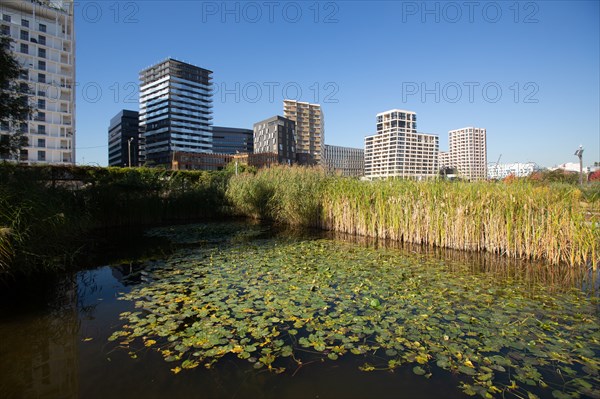 Paris, the new Batignolles neighborhood