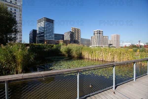 Paris, nouveau quartier des Batignolles