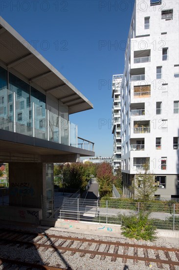 Paris, the new Batignolles neighbourhood