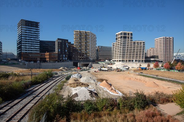 Paris, nouveau quartier des Batignolles