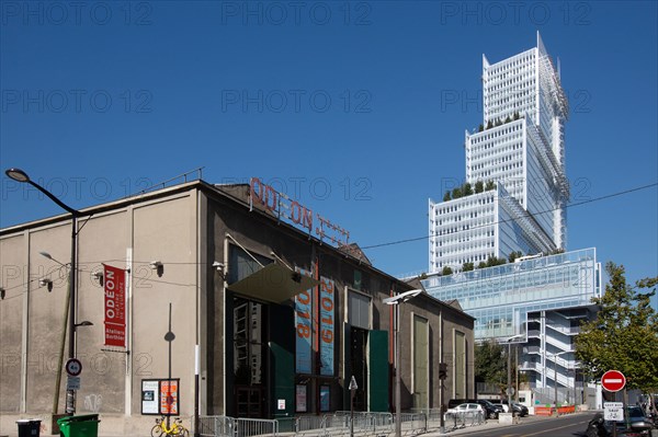 Paris, Odéon Théâtre de l'Europe, Ateliers Berthier, et nouveau Palais de Justice