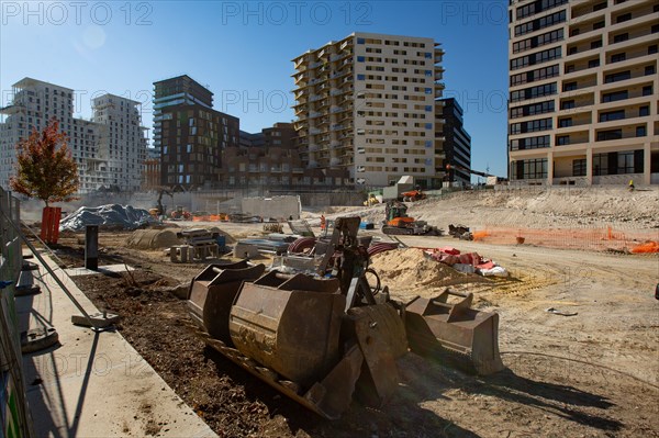 Paris, the new Batignolles neighborhood