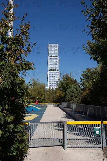 Paris, nouveau quartier des Batignolles