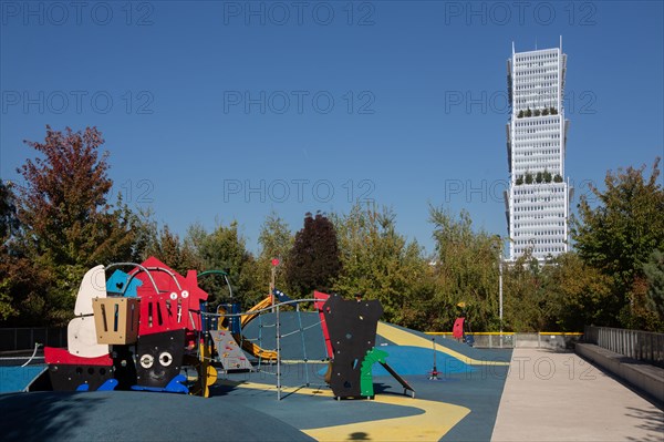 Paris, nouveau quartier des Batignolles