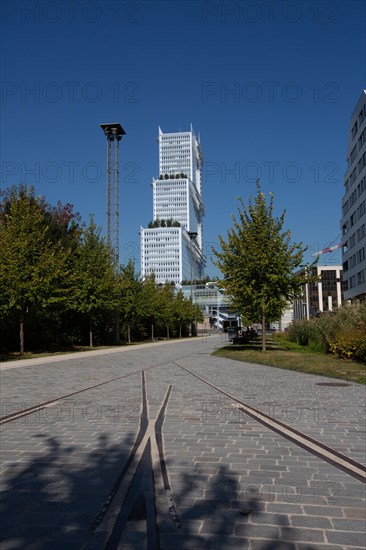 Paris, nouveau quartier des Batignolles