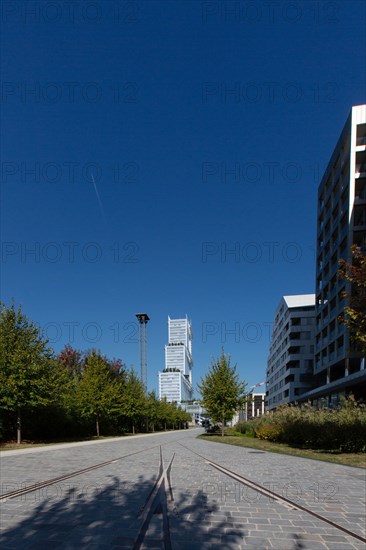 Paris, nouveau quartier des Batignolles