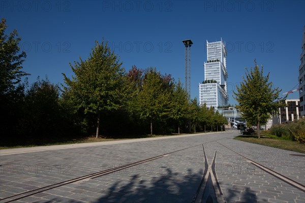 Paris, the new Batignolles neighborhood