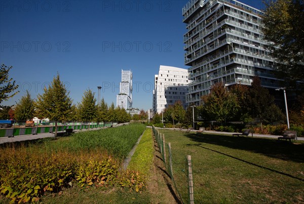 Paris, the new Batignolles neighborhood