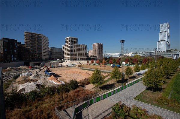 Paris, the new Batignolles neighborhood