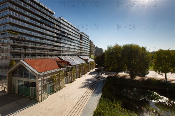 Paris, nouveau quartier des Batignolles