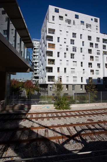 Paris, nouveau quartier des Batignolles