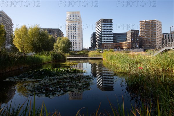 Paris, nouveau quartier des Batignolles