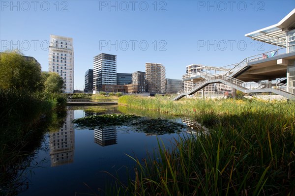 Paris, nouveau quartier des Batignolles