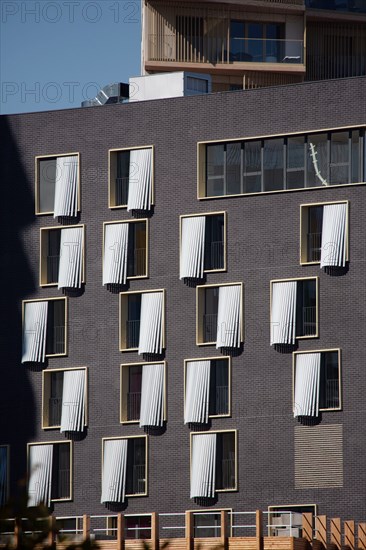 Paris, nouveau quartier des Batignolles