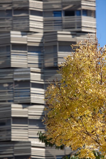 Paris, nouveau quartier des Batignolles