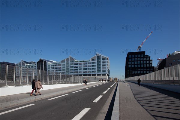 Paris, nouveau quartier des Batignolles