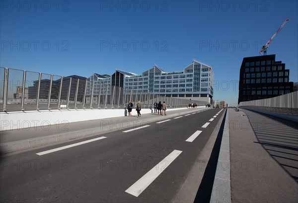 Paris, the new Batignolles neighborhood