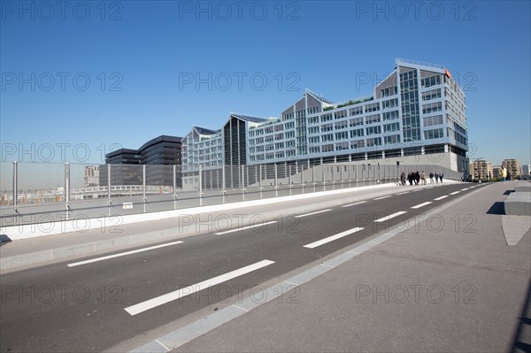 Paris, nouveau quartier des Batignolles