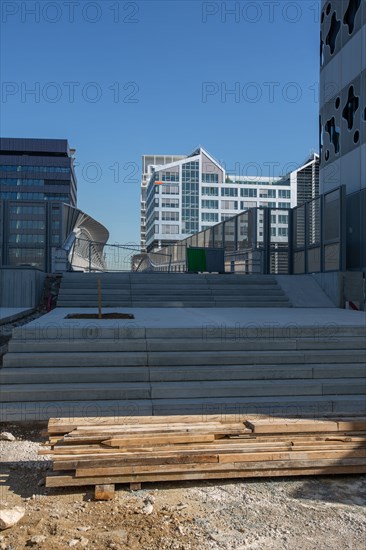 Paris, nouveau quartier des Batignolles