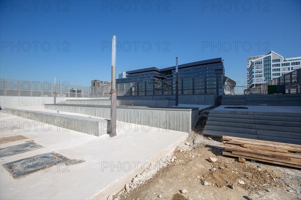 Paris, nouveau quartier des Batignolles