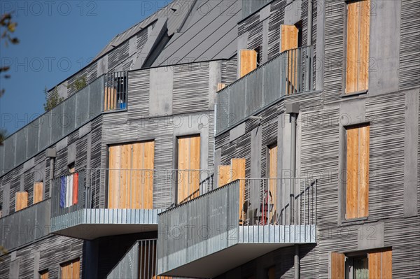 Paris, nouveau quartier des Batignolles