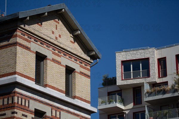 Paris, nouveau quartier des Batignolles