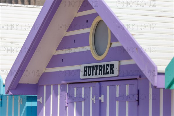 Cucq  Stella Plage (Cote d'Opale), beach huts