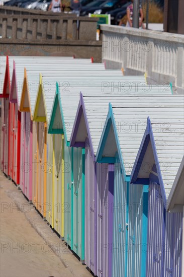 Cucq  Stella Plage (Cote d'Opale), beach huts