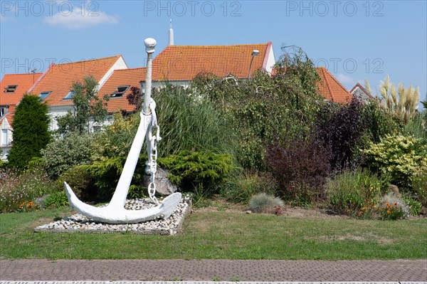 Etaples-sur-Mer, roundabout of the boulevard Billet