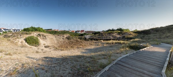 Merlimont Plage, sentier de découverte de la dune parabolique