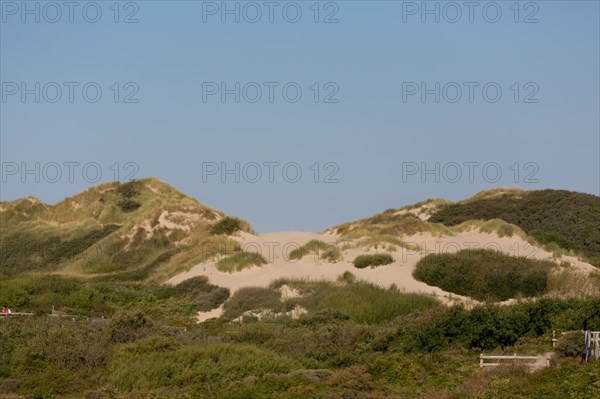 Merlimont Plage, sentier de découverte de la dune parabolique