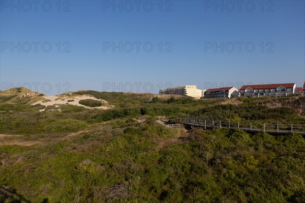 Merlimont Plage, sentier de découverte de la dune parabolique