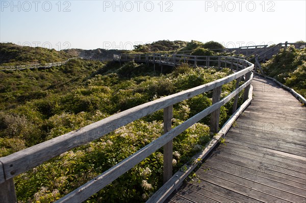 Merlimont Plage, sentier de découverte de la dune parabolique