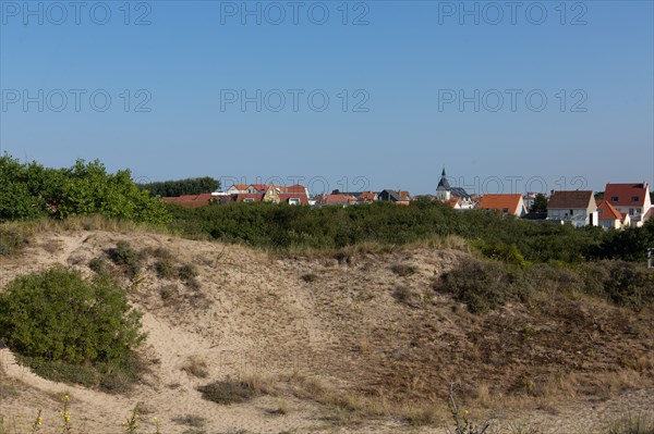 Merlimont Plage, sentier de découverte de la dune parabolique