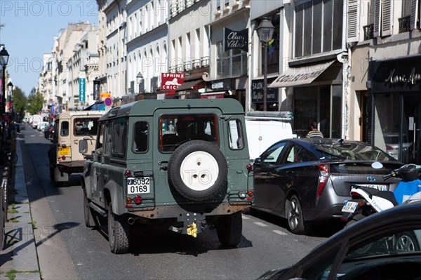 Paris, rue de la Gaite, operation Vigipirate