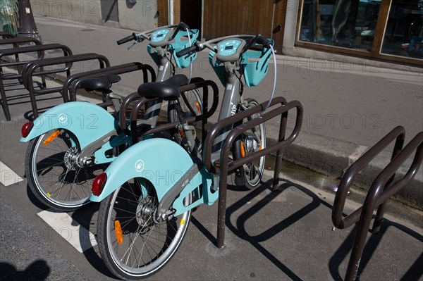 Paris, electric Velib'