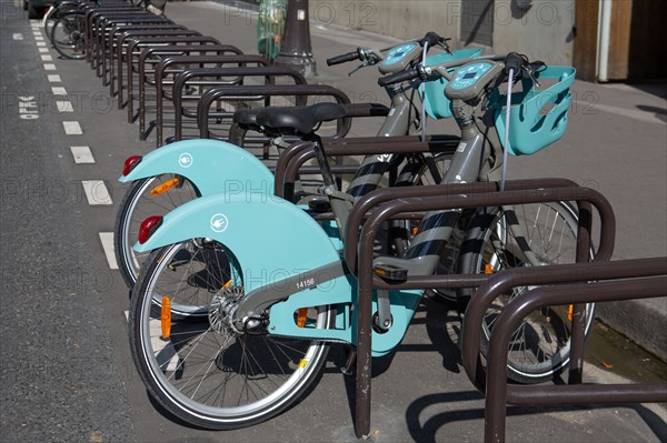 Paris, electric Velib'