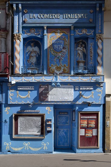 Paris, rue de la Gaité, Théâtre de la Comédie italienne