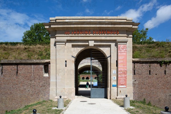 Le Havre, hanging gardens, Fort de Sainte Adresse