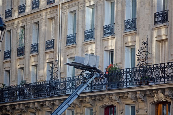 Paris, déménagement d'un appartement