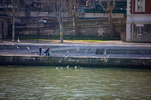 Paris, quai de Seine